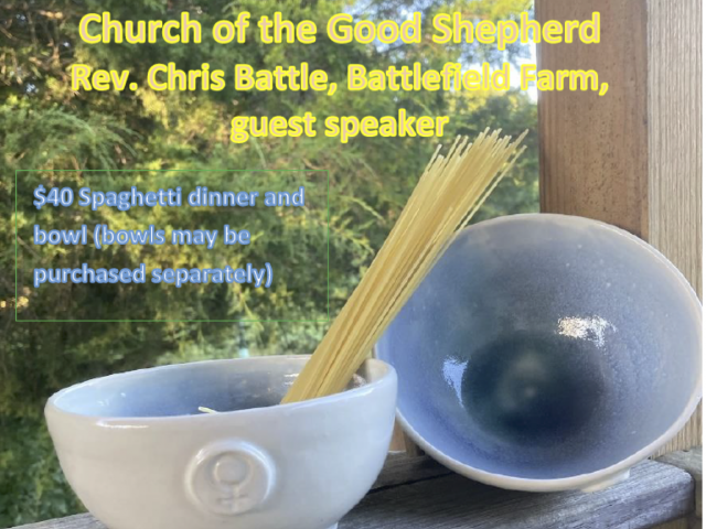 Chris Battle presents at Church of the Good Shepherd