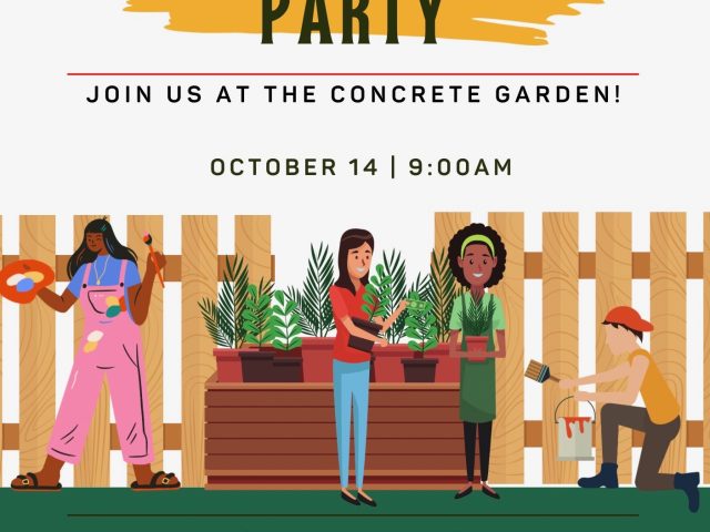 Concrete Garden Pallet Painting Party!!